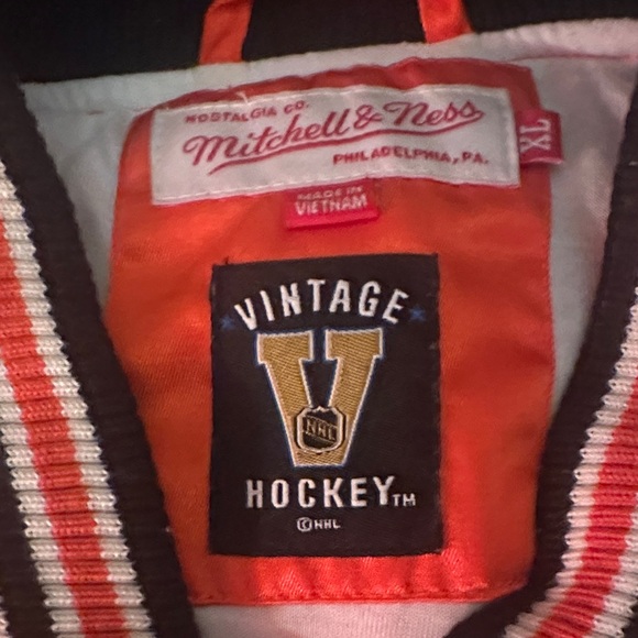 Mitchell & Ness Orange Philadelphia Flyers Jacket - Picture 2 of 8